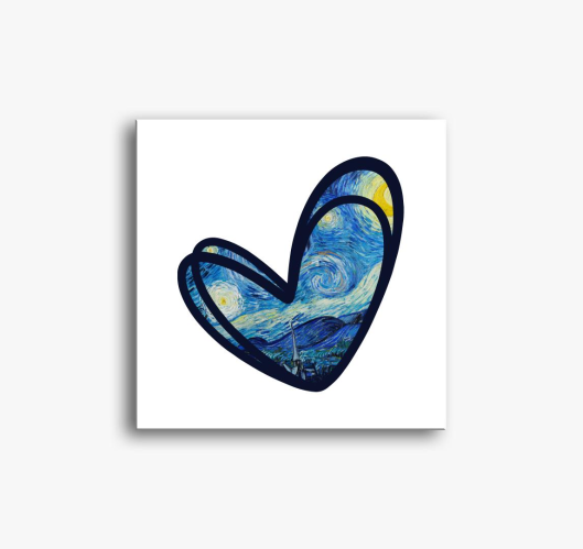 Starry night slika na platnu