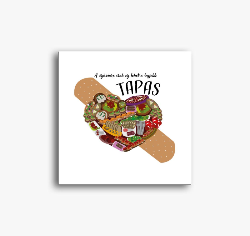 Tapas -os slika na platnu