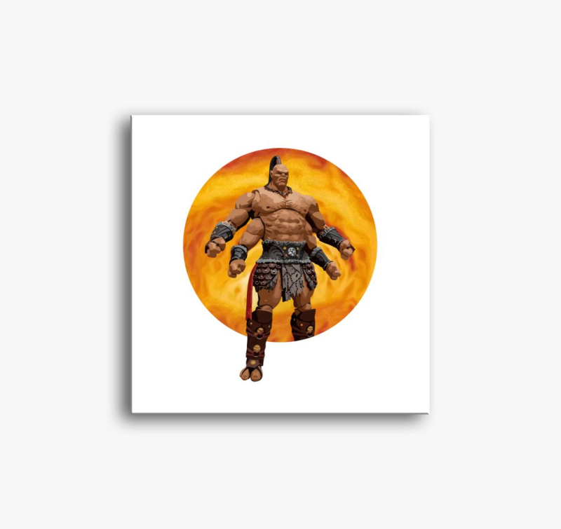 Mortal Kombat Goro slika na platnu