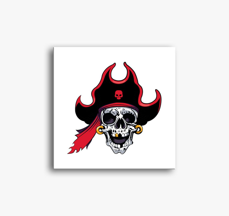 Pirate skull 7 slika na platnu