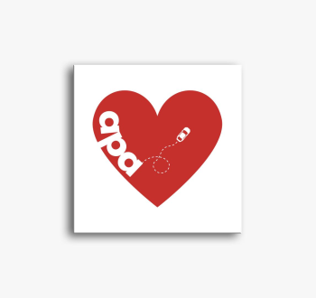 Oče felirattal slika...