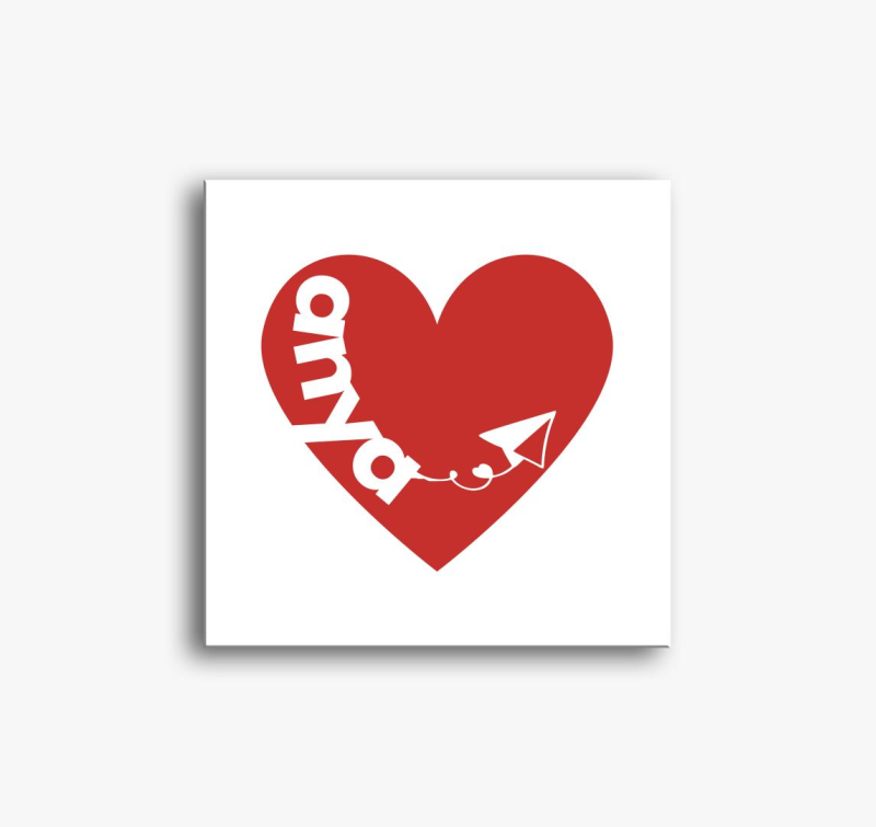 Anyafelirattal slika na platnu