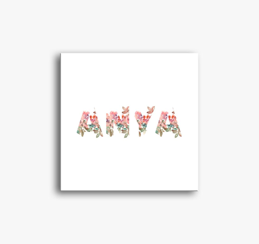 Mama feliratos slika na platnu