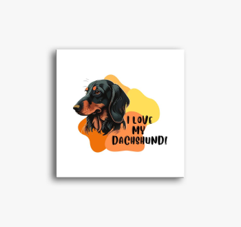 I love my dachshund ...