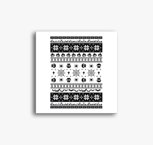 Halloweenes pulcsi minta slika...