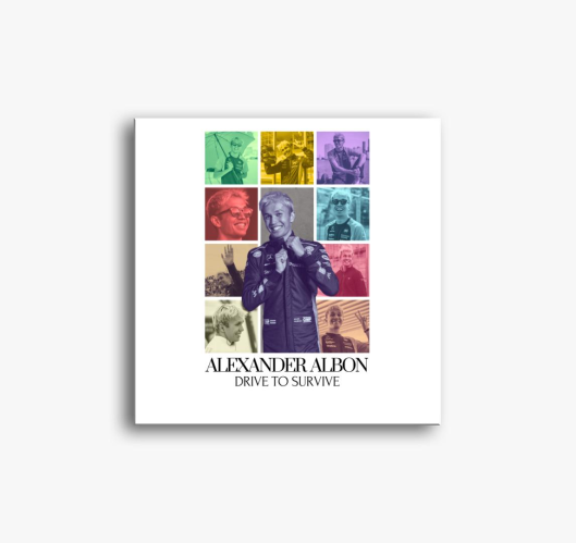 Alexander Albon F1 slika na pl...