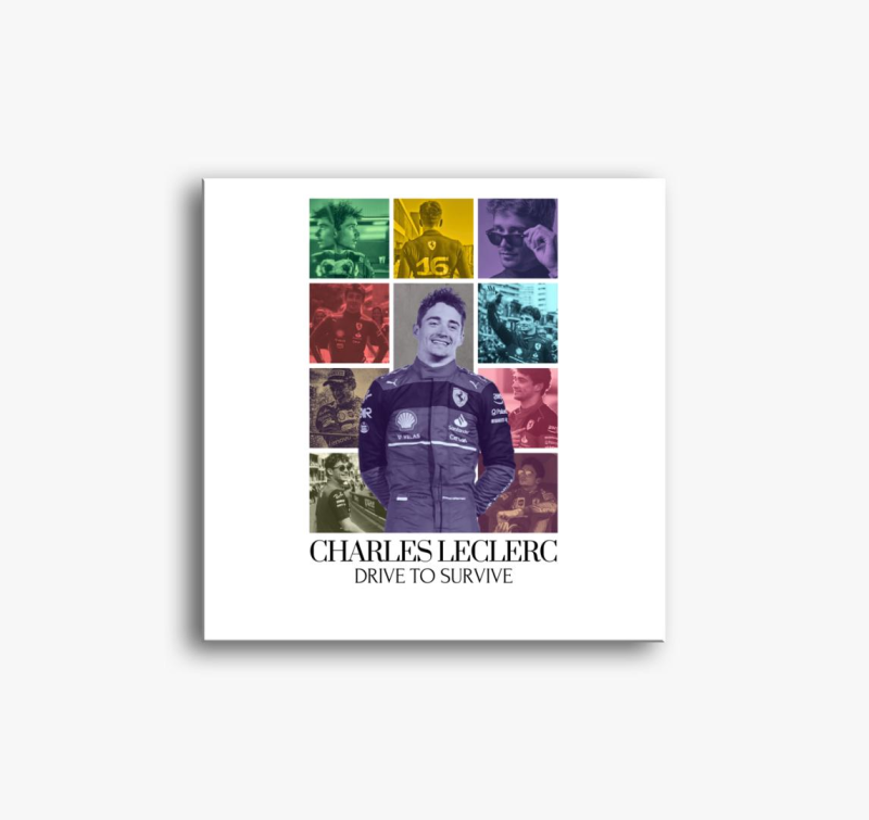 Charles Leclerc F1 slika na platnu