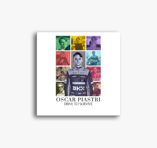 Oscar Piastri F1 slika na plat...