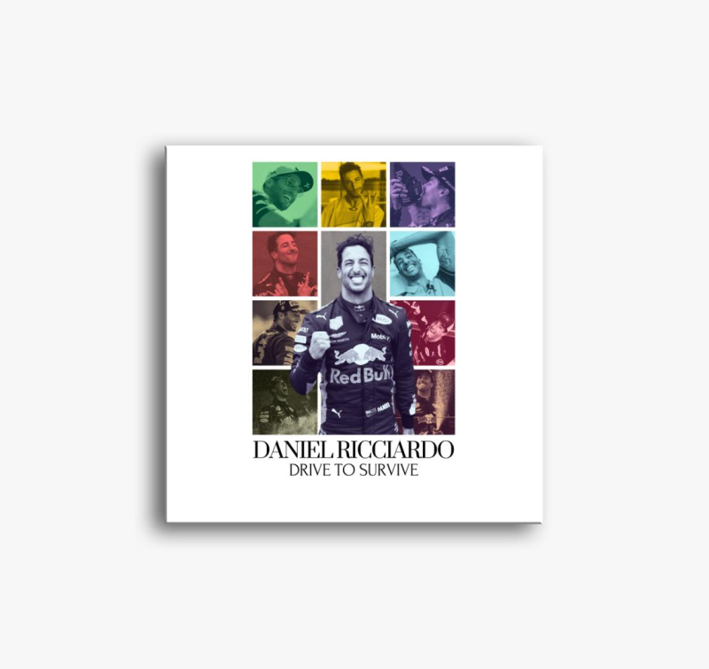 Daniel Ricciardo F1 slika na platnu