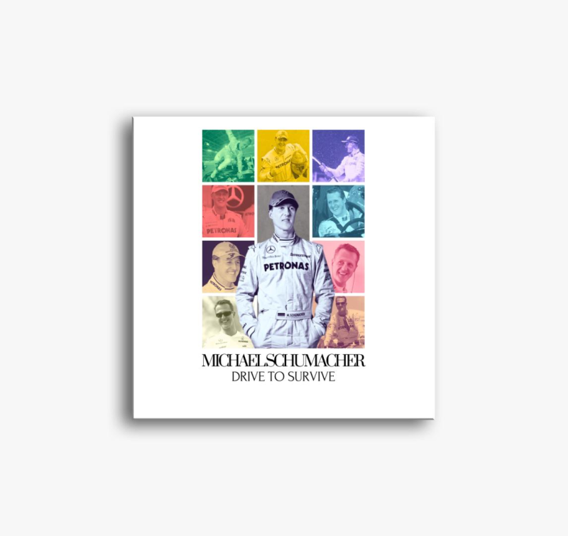 Michael Schumacher F1 4.0 slika na platnu