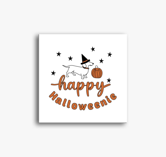 Happy Halloweenie slika na pla...