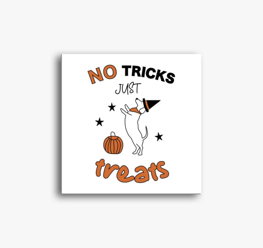 No tricks just treats slika na...