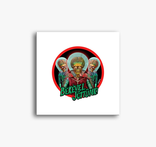 (rdeča) slika na platnu