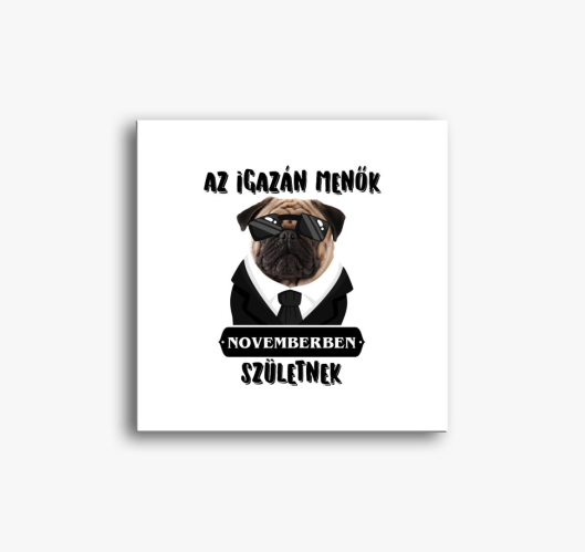 novemberben slika na platnu