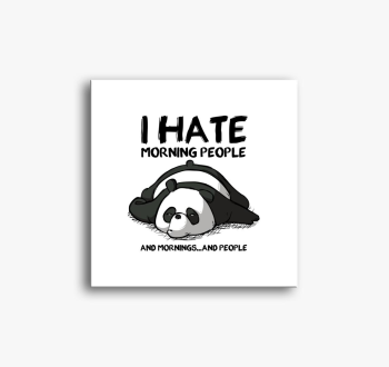 I hate morning peopl...