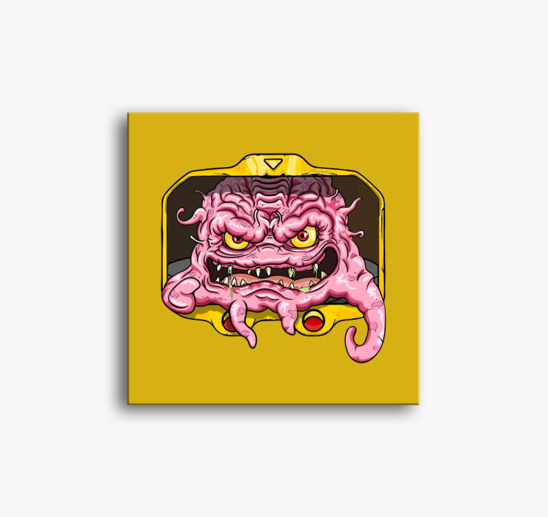 Krang slika na platnu