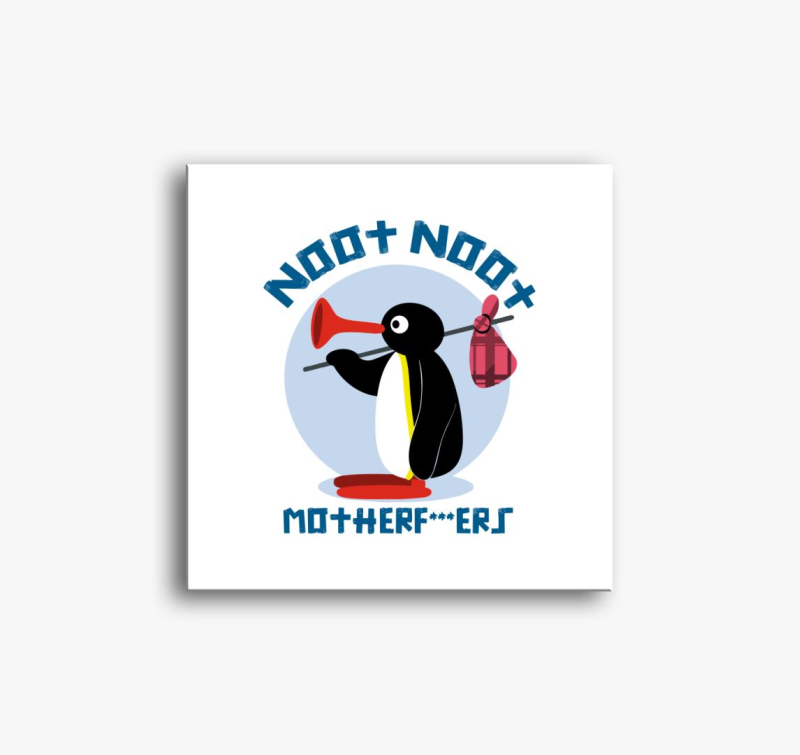 Noot Noot slika na platnu