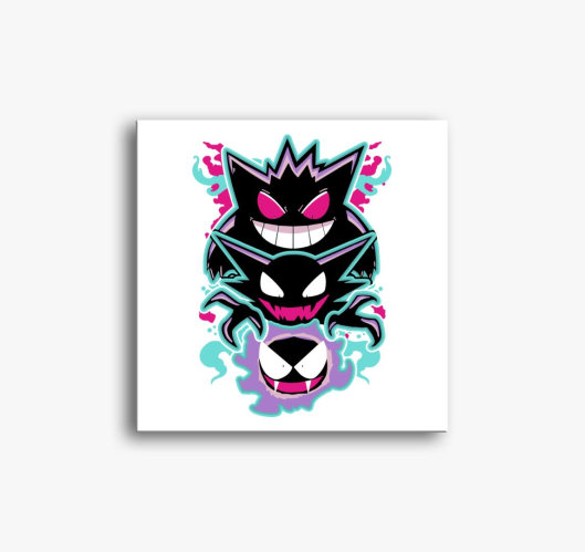 Pokemon Haunter slika na platn...