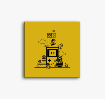 Old games slika na platnu