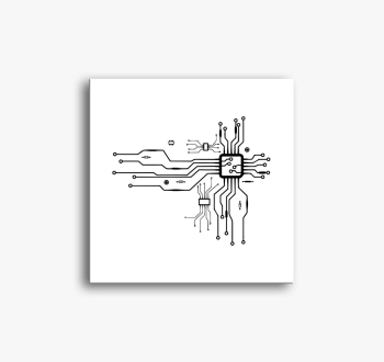 Circuit slika na platnu