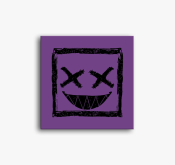 Smiley slika na platnu