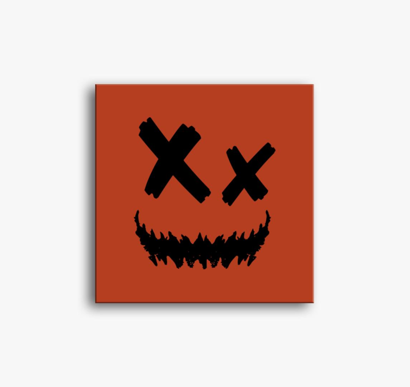 Smiley 2 slika na platnu