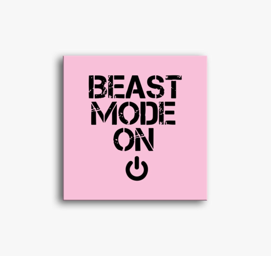 Beast mode on slika na platnu