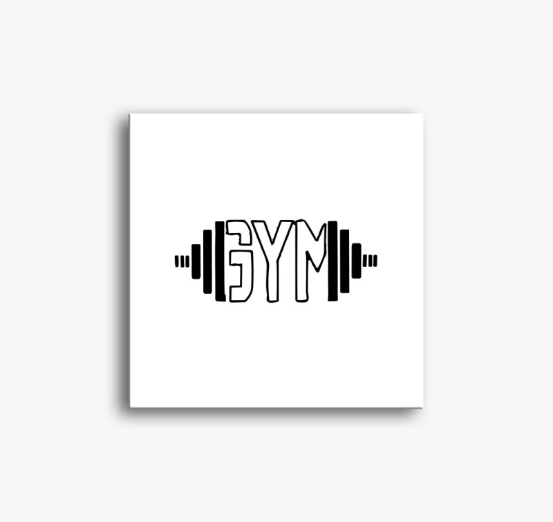 Gym slika na platnu