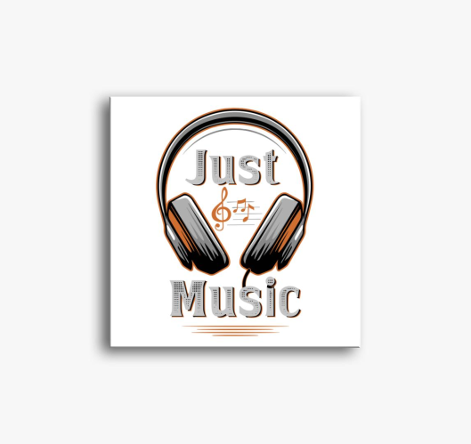 Just music slika na platnu