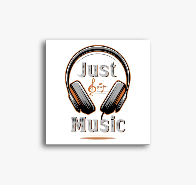 Just music slika na platnu