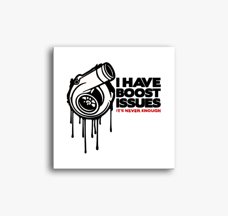 I have boost slika na platnu