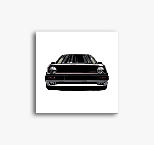 Volkswagen Golf II slika na pl...