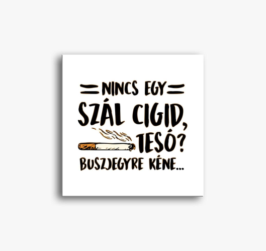 Nincs cigid slika na platnu