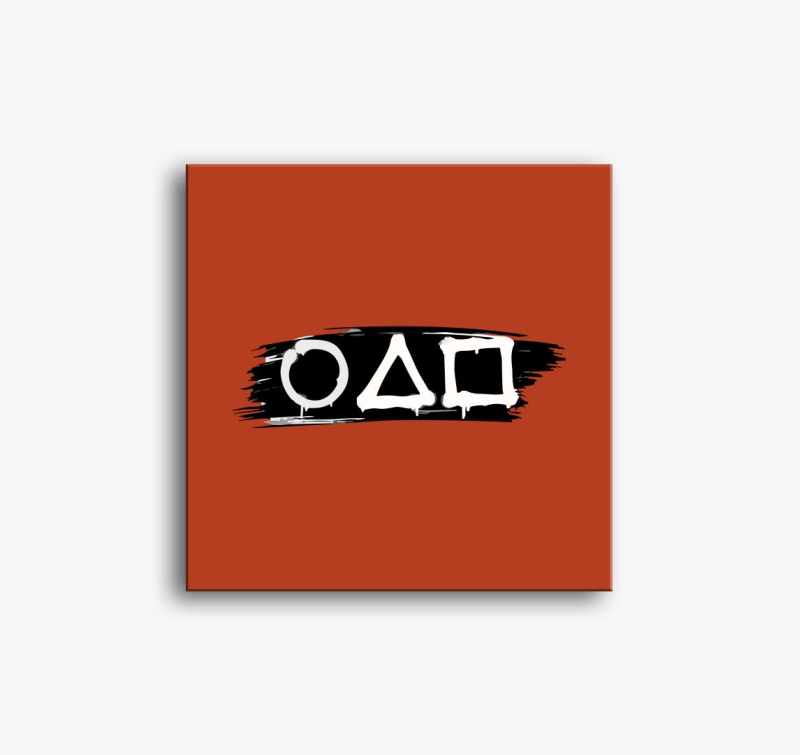 Squid game slika na platnu