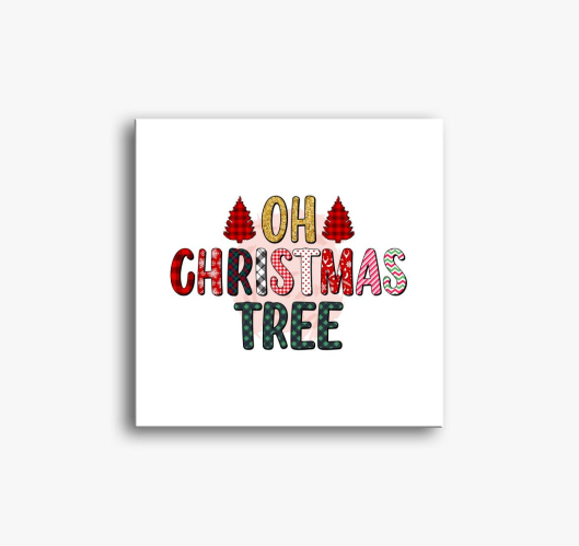 xmas tree slika na platnu