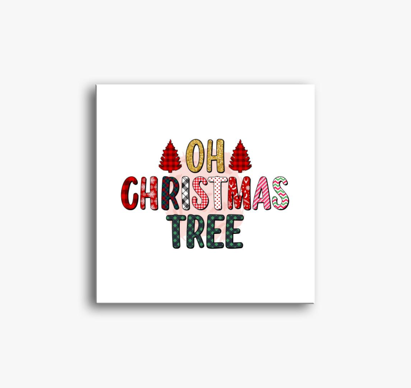 xmas tree slika na platnu