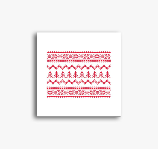 xmas ugly slika na platnu