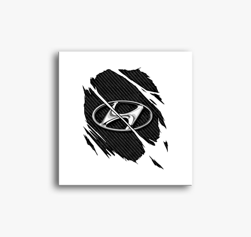 Repedezett Hyundai slika na platnu