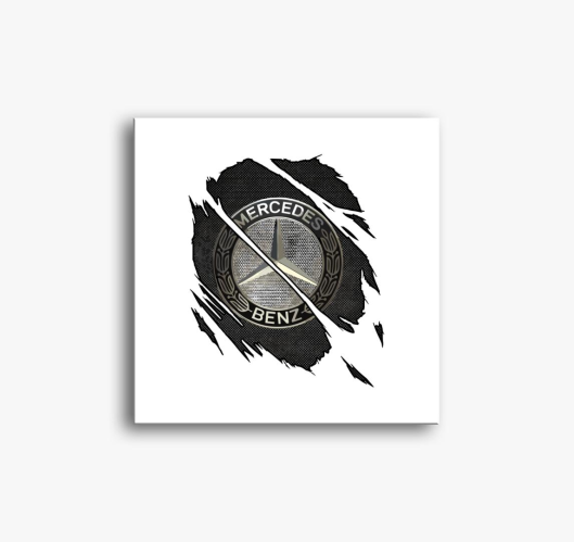 Repedezett Mercedes Benz slika...