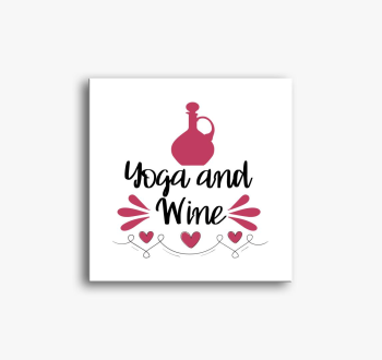 yoga wine slika na p