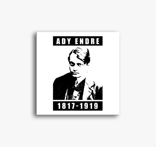 Ady Endre slika na platnu