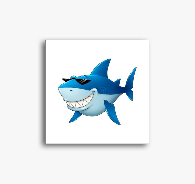 Cool Shark slika na platnu