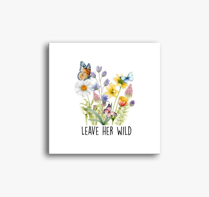 leave her wild slika na platnu