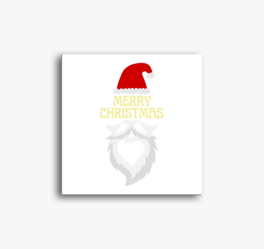 Merry Christmas slika na platn...