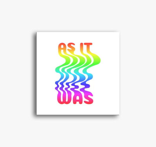 As it was RAINBOW slika na pla...