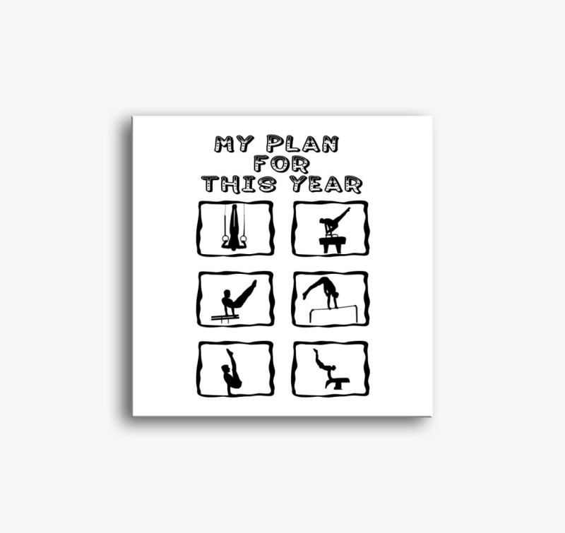 Gymnast - My plane on this year - slika na platnu
