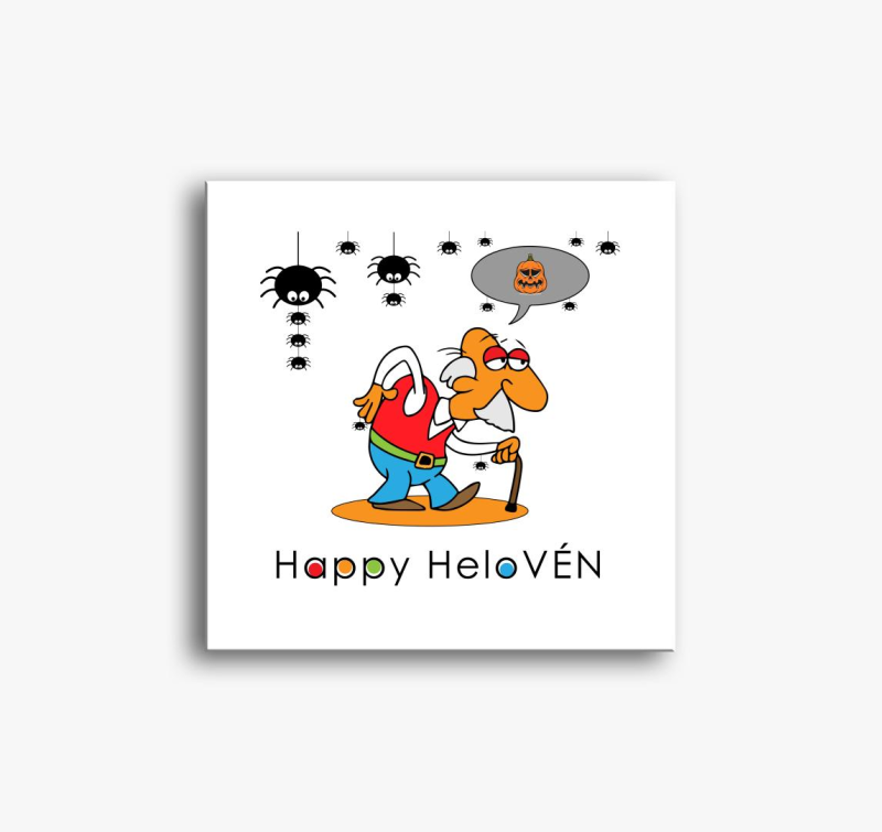 Happy slika na platnu