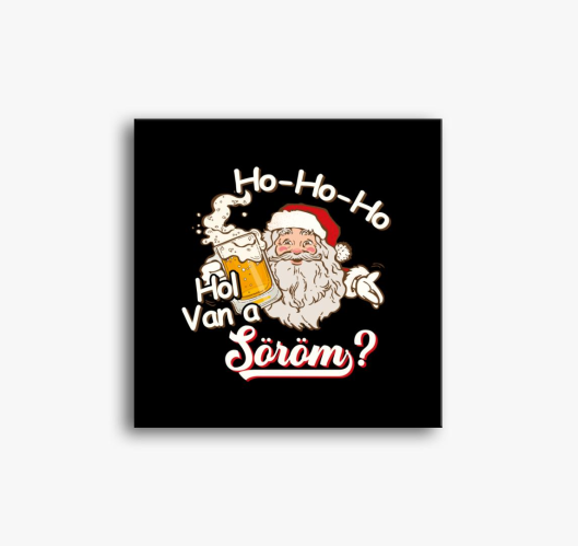 Ho ho hol je slika na platnu