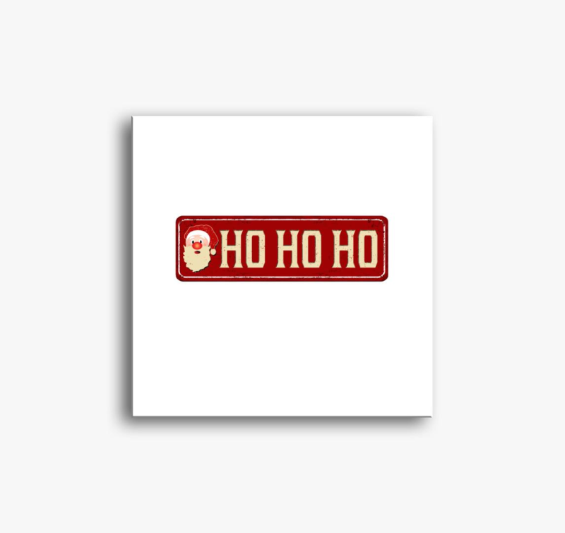 ho ho ho slika na platnu