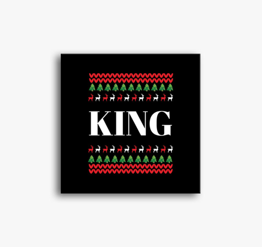 king slika na platnu